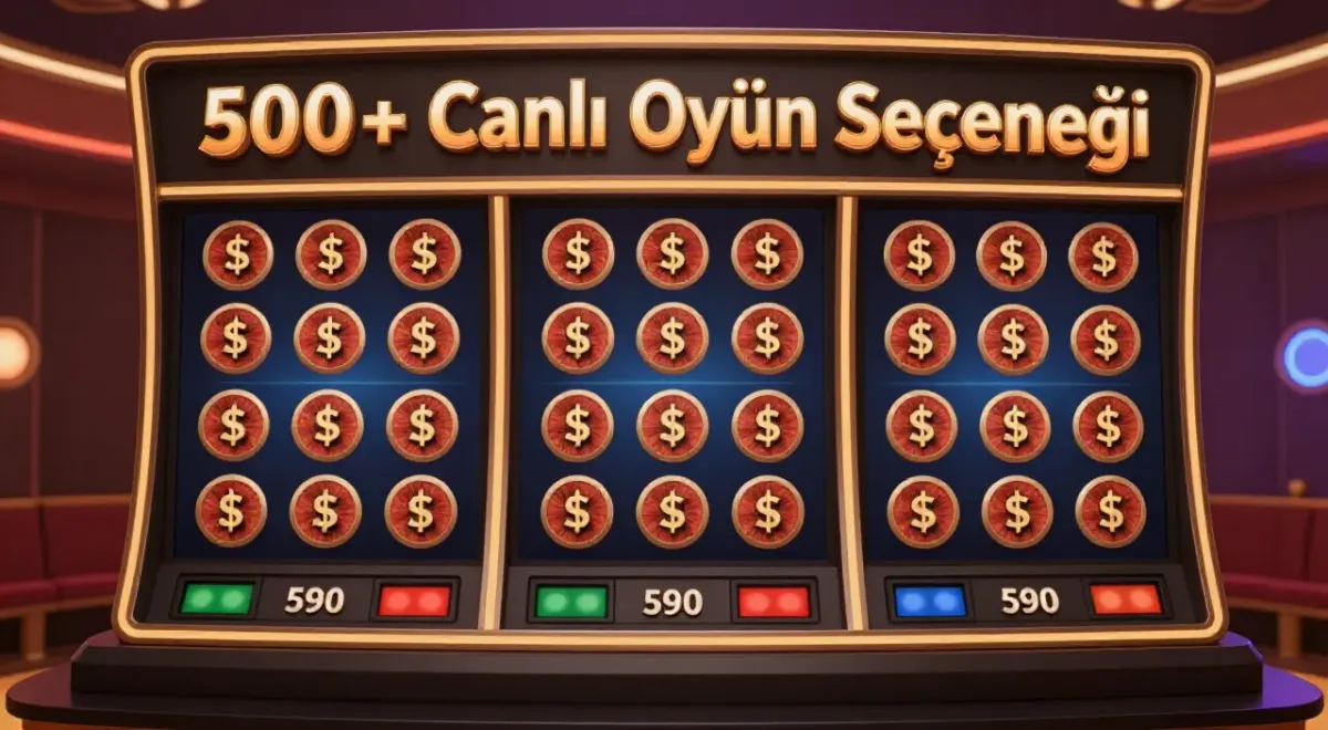 GagaCasino - Perfectly matches 500+ Slot ve Canlı Oyun Seçeneği feature